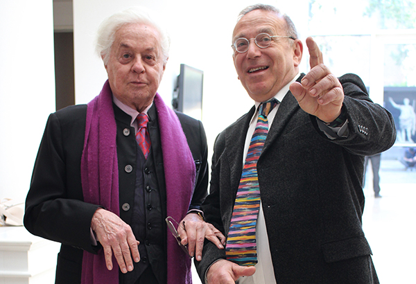 Ottavio Rosati e Roberto Capucci foto di Vanessa Rusci Arapacis